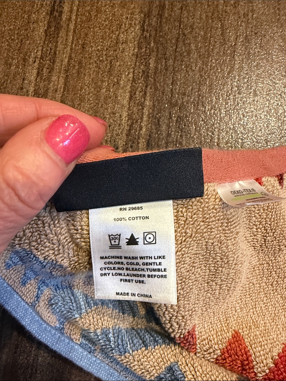 Pendleton Canyonlands Spa Towel - Picture 5 of 5